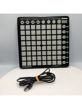 Novation Launchpad USB MIDI Pad Controller Ableton Live PC Mac Black LED DJ